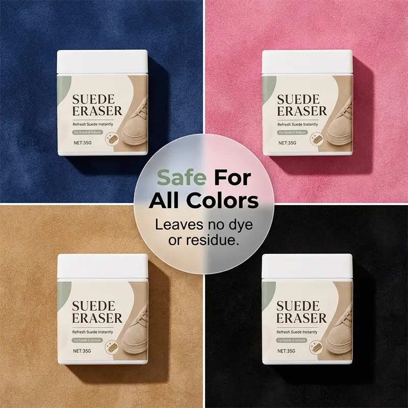🥳2026 HOT SALE🥳💞50K+ SOLD! 👟✨ 50% OFF! Suede Eraser Cleaner – waterless, removes scuffs & dirt from suede, nubuck, shoe…