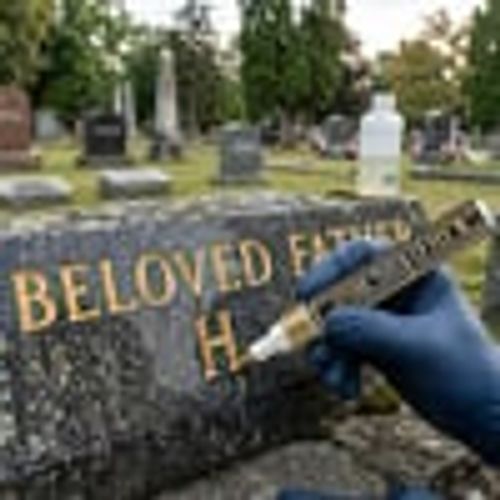 🐦Golden Tombstone Marker Pen for Restoring Faded Grave Inscriptions - Gold / 1 Pack