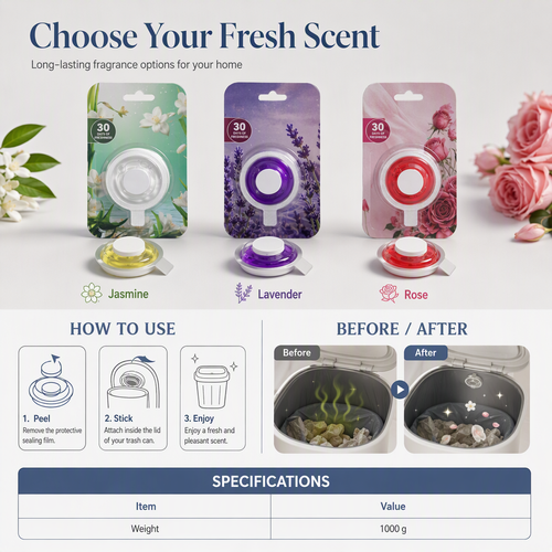 Plant Extract Trash Can Deodorizer