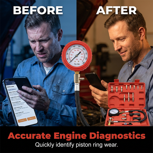 Diesel Engine Cylinder Pressure Tester Kit