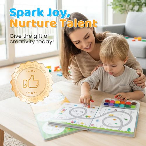 Finger Painting Book