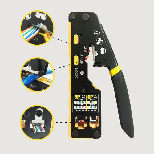 network cable crimping