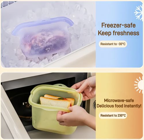 Standable Silicone Food Storage Bag