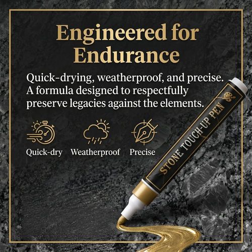 Golden Tombstone Marker Pen