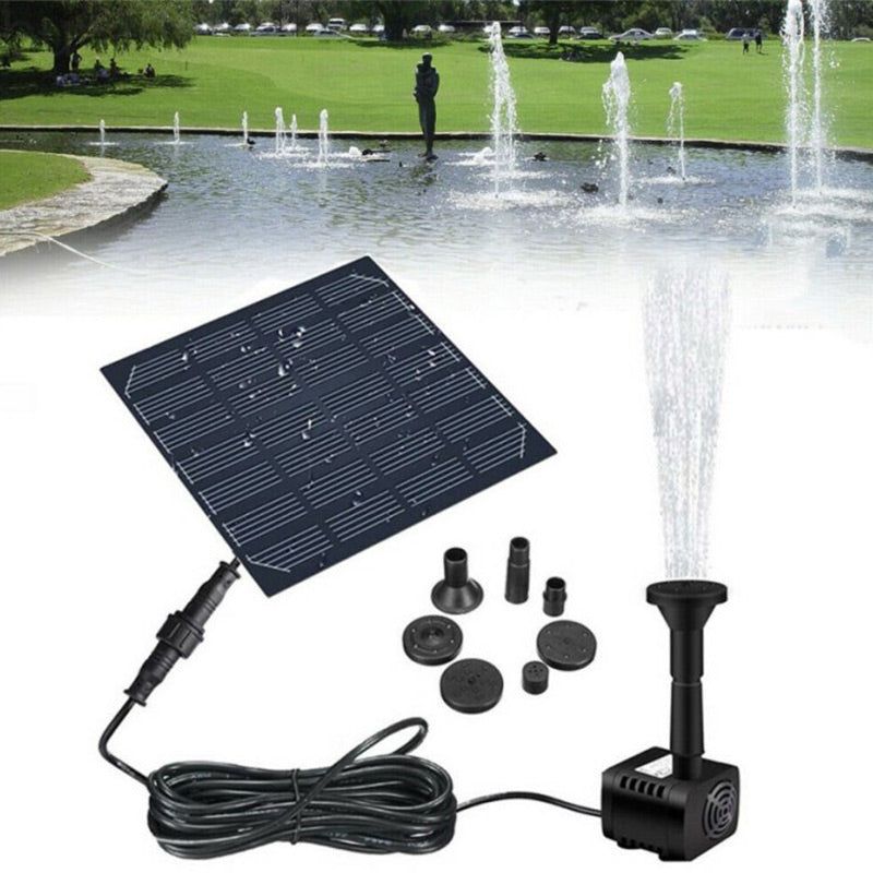 🏆Surprise Price!⏰Outdoor Solar Fountain Water Pump Set for Garden🌷