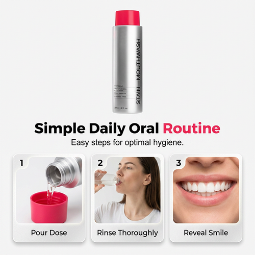 Stain‑Removing Whitening Mouthwash