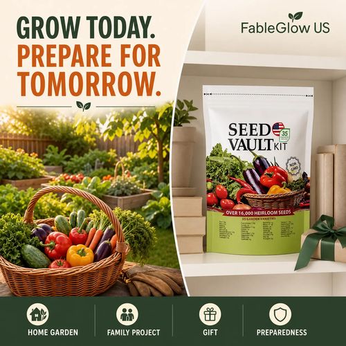 Vegetable Seed Vault Kit