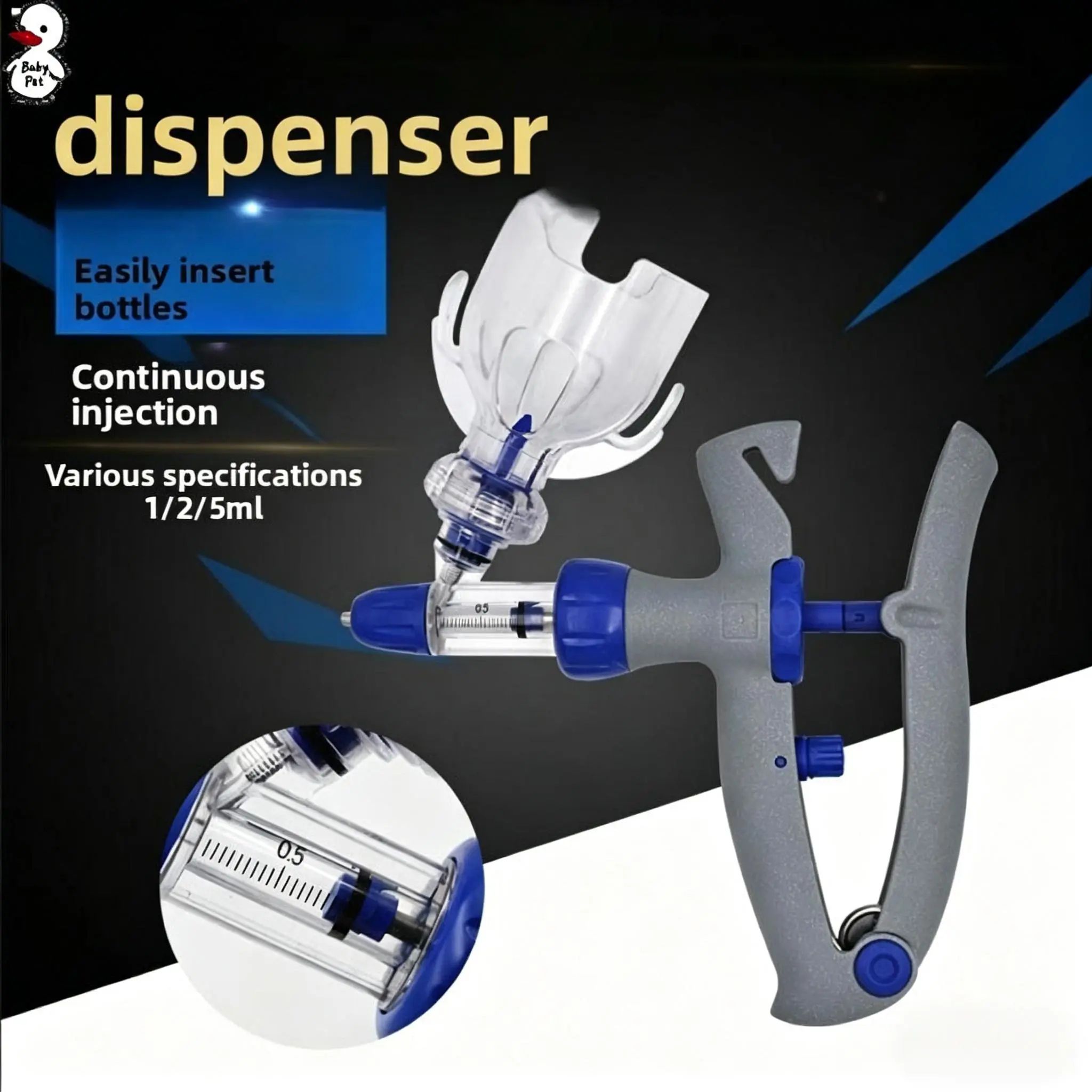 Reusable Continuous Syringe