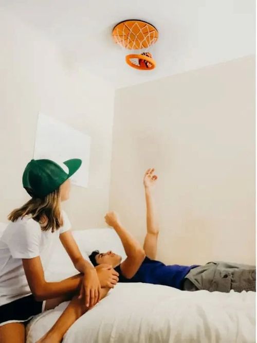 Hanging Indoor Basketball Hoop