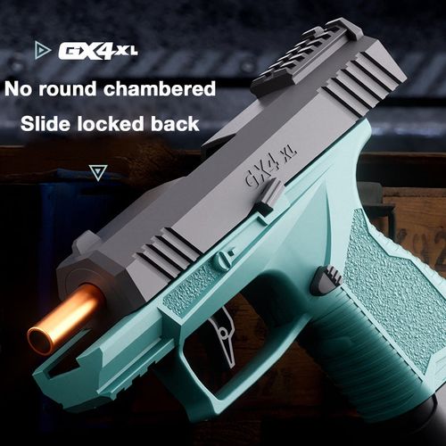 Compact Burst Fire Ejecting Toy Gun