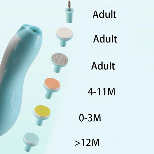Safe & Gentle Baby Nail Trimmer-blue