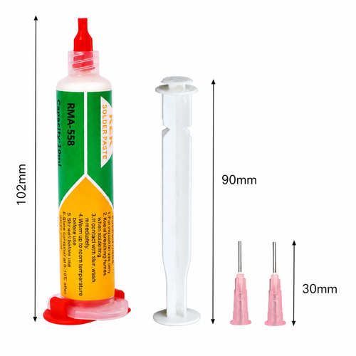 35g BGA Syringe Tin Solder Paste Leaded Sn63pb37 Melting