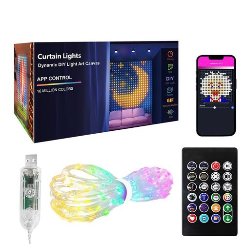 LED Curtain String Lights