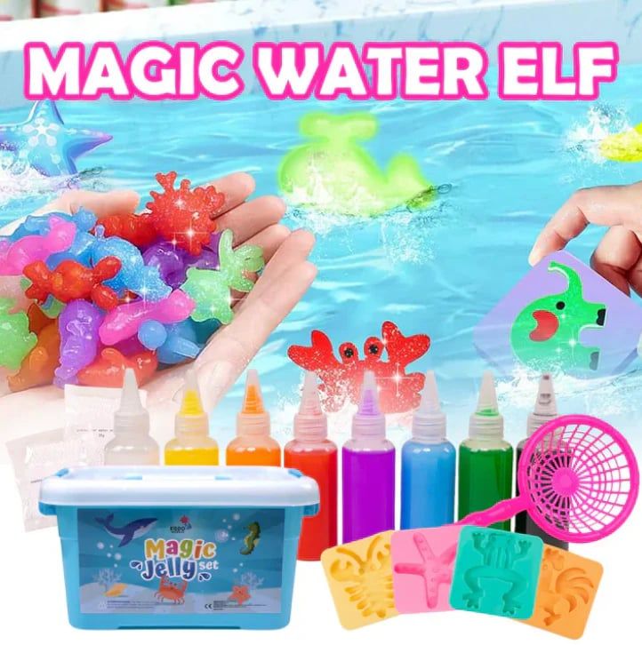 🌊 Fun DIY Aqua Gel Making Kit | Great for Family & Adult Craft Lovers