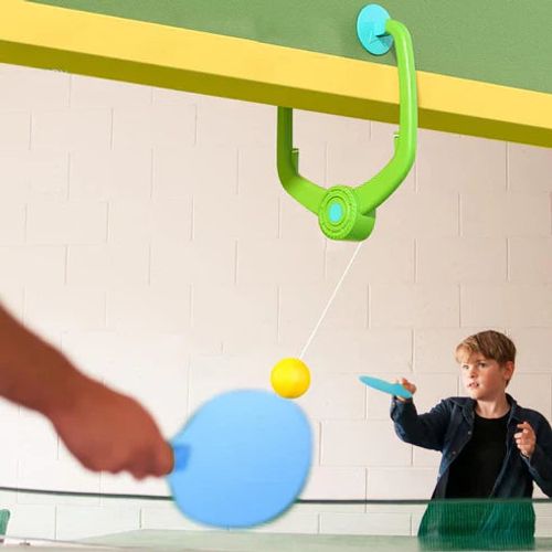 Indoor Hanging Table Tennis Trainer Set – Fun Way to Reduce