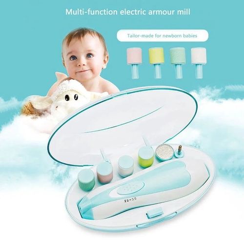 Safe & Gentle Baby Nail Trimmer-blue