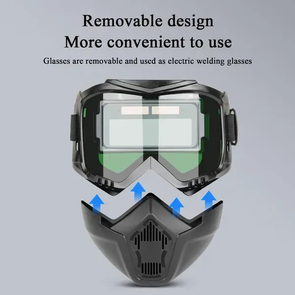 🛠️ Auto-Darkening Welding Helmet