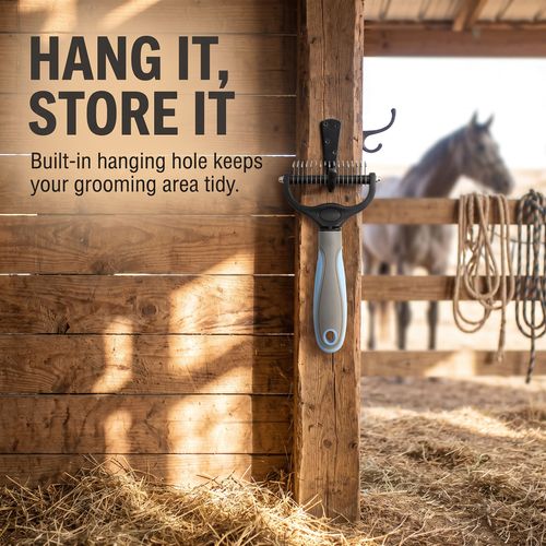 Equine Care Mane & Tail Grooming Rake