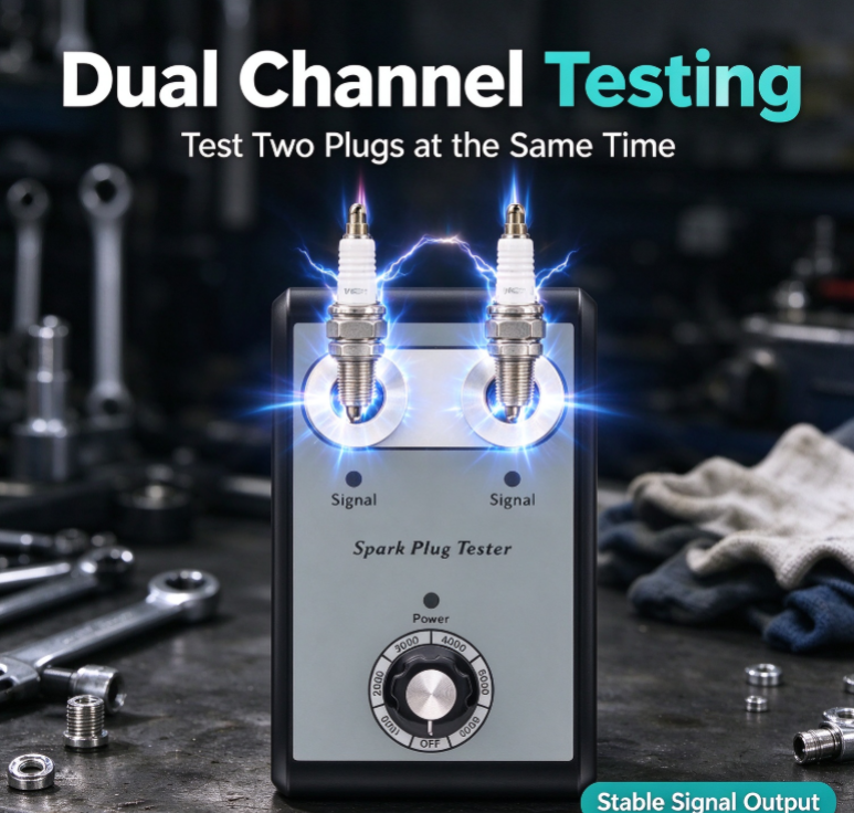 ⏳Limited-time 50% off⏰Spark Plug Tester with Dual Testing Hole⚡🔥