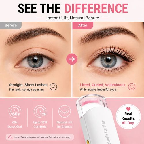 Rechargeable Electric Heated Eyelash Curler - Perfect Lash C