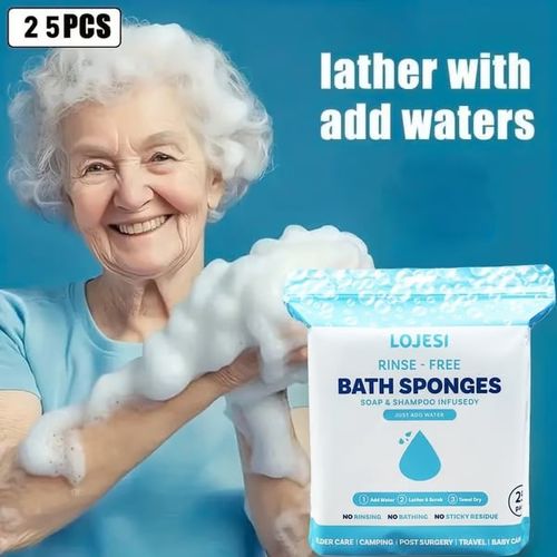 Freshness Anytime, Anywhere! 50 Large Rinse🚿Hypoallergenic & pH Balanced