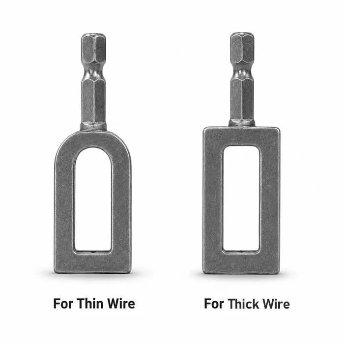 Multifunctional Wire Twister, Knotter — Wire Winding Tool & Twisting Sleeve