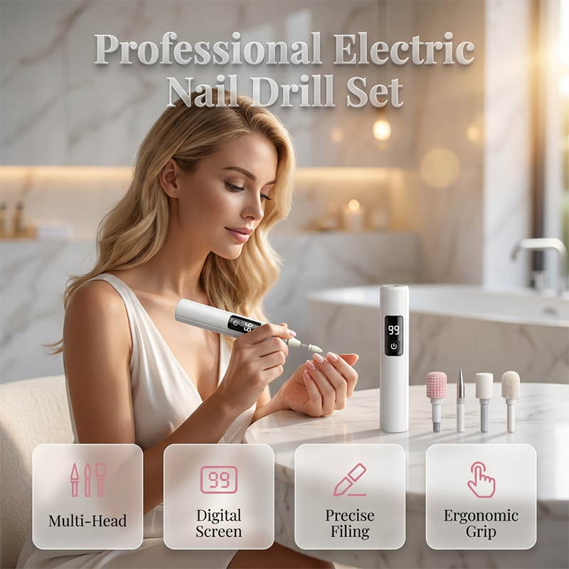 Professional Electric Nail Polisher 9-Speed Display✨