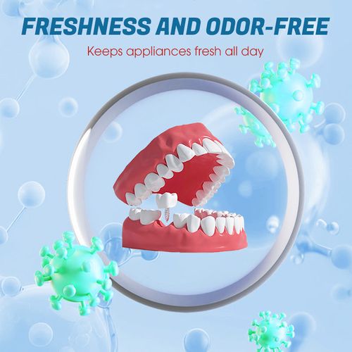 Retainer Cleaner Tablets for Odor and Stain Removal