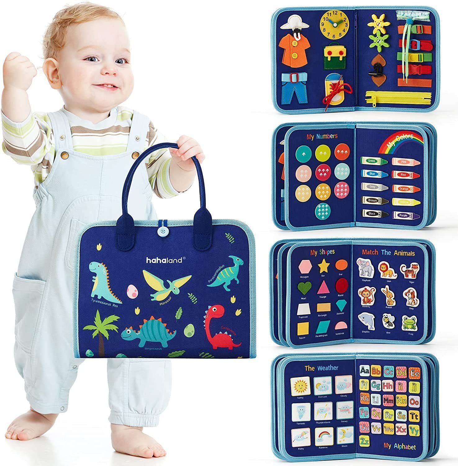 🔥 49% OFF🔥 Toddler Busy Board | Preschool Learning Activities | Gift for Kids