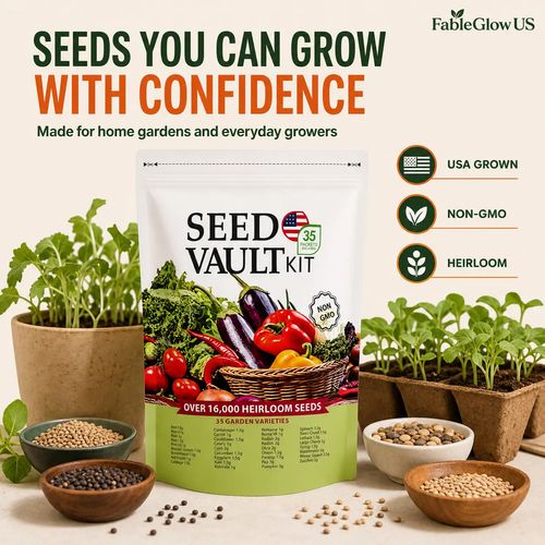 Vegetable Seed Vault Kit
