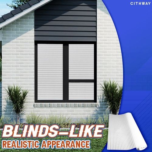 Imitation Blinds Privacy Window Cover