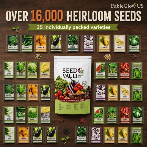 Vegetable Seed Vault Kit