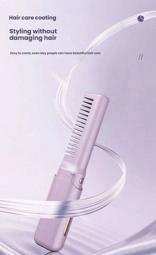 Portable Wireless Hair Straightener Comb