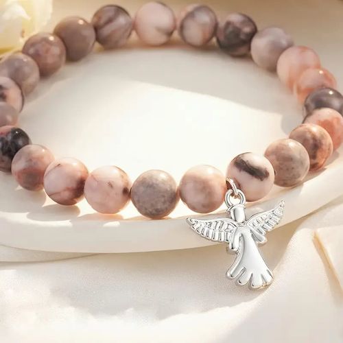 Angel Wings Healing Crystal Bracelet