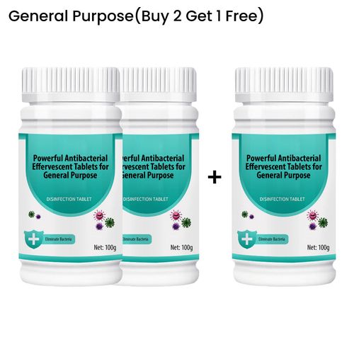 Antibacterial Effervescent Tablets for Flowers