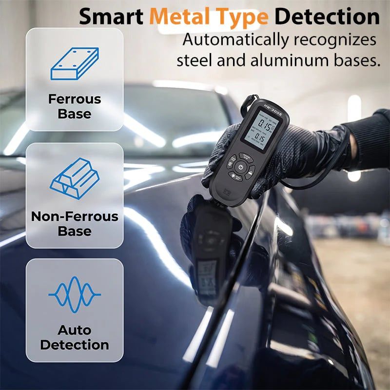 🔥2026 HOT SALE !Digital Coating Thickness Gauge – Precision Paint Depth Tester✨