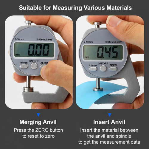 Digital Display Thickness Gauge