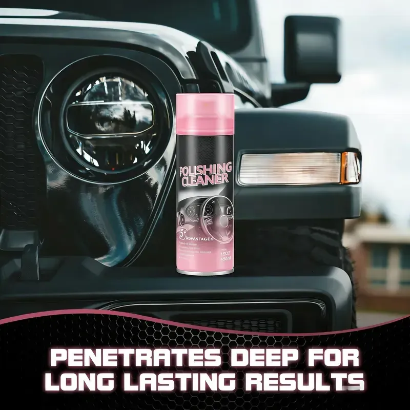 Car Care Detailer Waterless Spray Wax For Plastic Car Detailing Spray, Detailing Products for Plastic, Rubber, Leather - Quick Interior & Exterior Car Care Protection