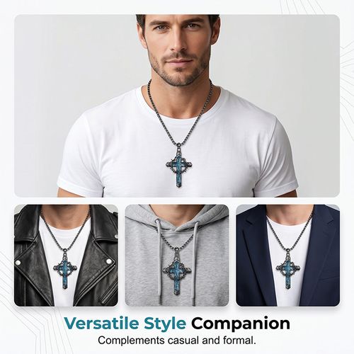 Statement Cross Pendant