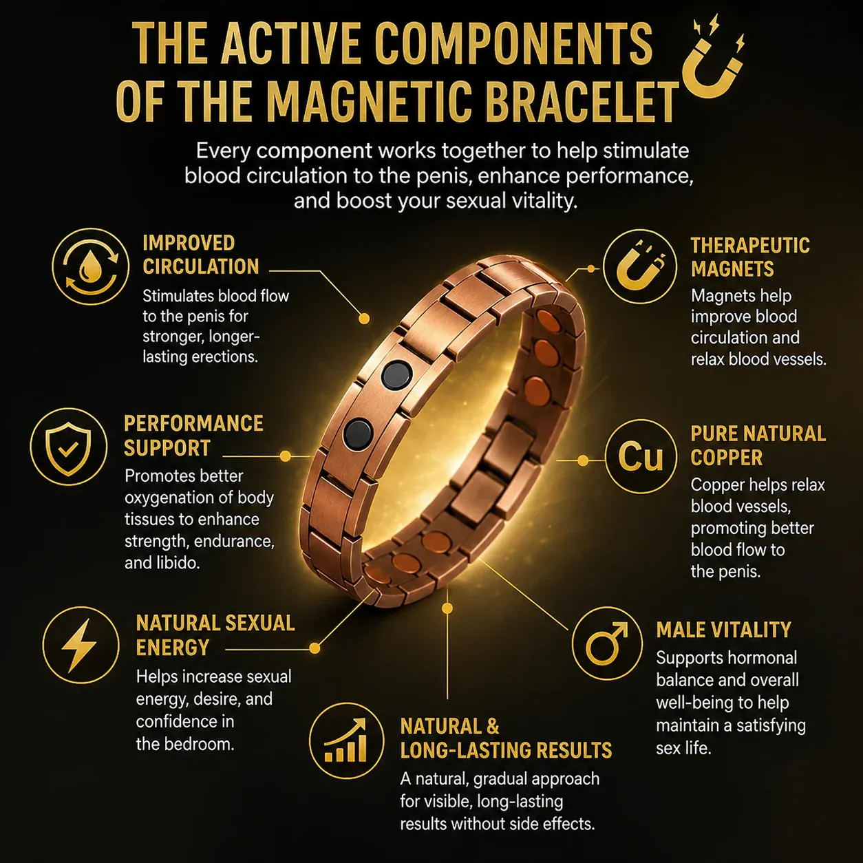 Magnetic Therapy Bracelet for Men