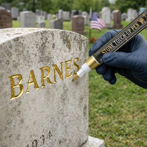 Golden Tombstone Marker Pen