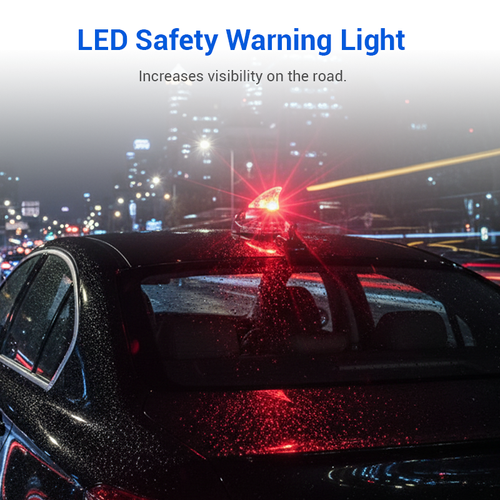 Car Shark Fin Wind Decorative Light