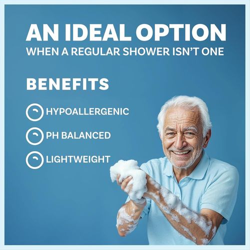 Freshness Anytime, Anywhere! 50 Large Rinse🚿Hypoallergenic & pH Balanced