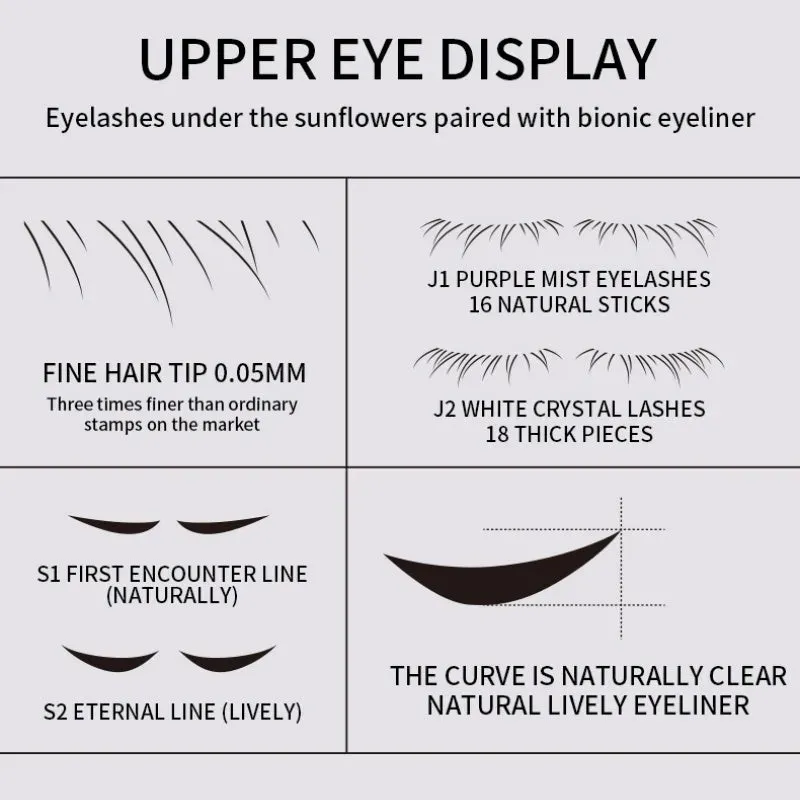 3-in-1 Eye Makeup Stamp Box