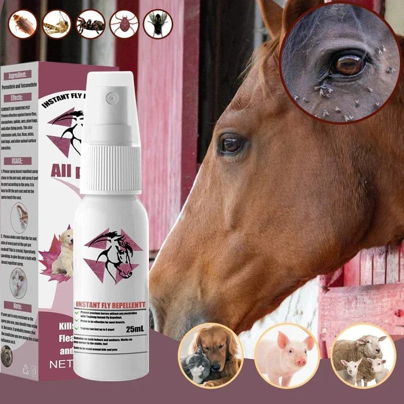 🍀Instant Equine Fly Repellent🔥