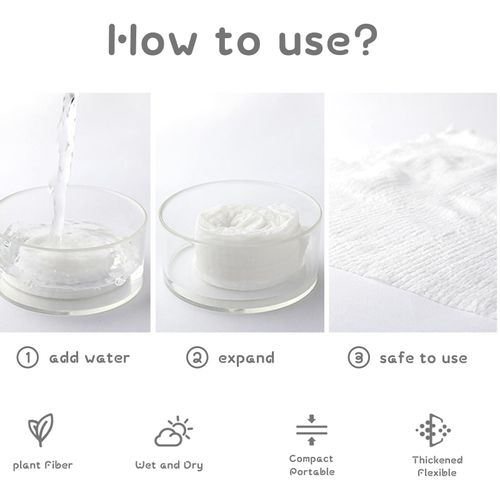 Compressed Bath Towel