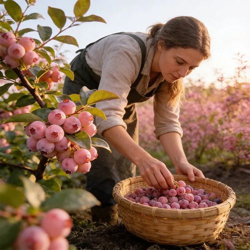 BUY 1 GET 1 FREE🌱Premium Pink Blueberry Seeds A Uniquely Delightful Taste -(200 seeds per pack)