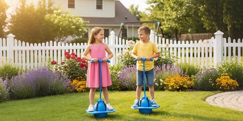 Children's balance jumping ball