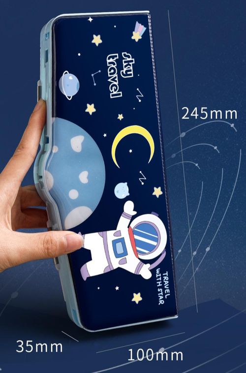 ✨Perfect gift for children !!! Multifunctional Stationery Box