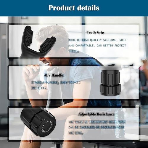 Breathe Exercise Device Adjustable Resistance